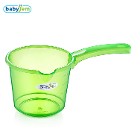 Babyjem Bebek Banyo Maşrapası Şeffaf Yeşil