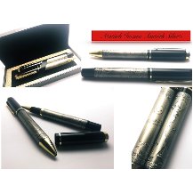 İsme Özel Tükenmez-Roller Kalem Seti Atatürk İmzalı Kalem