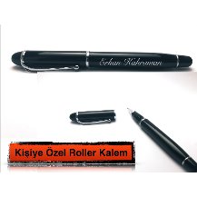 Siyah İsme Özel Kalem Kişiye Özel Kalem Roller Kalem