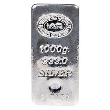1000 gr Gram Külçe Gümüş