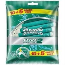 Wilkinson Extra2 Sensitive Kullan-At Tıraş Bıçağı 15'li (9708)