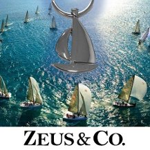 Zeus&Co. Yelkenli Anahtarlık Hediye Kesesi İle Birlikte