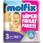 MOLFIX 3D MIDI 90'LI SUPER FIRSAT PAKETİ 3'LÜ SET