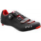 Fizik R4B SPD/SL Yol Bisikleti Ayakkabısı Siyah/Kırmızı
