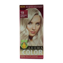 Aroma Color Saç Boyası 19 Platin Sarı