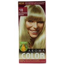 Aroma Color Saç Boyası 18 İskandinav Sarı