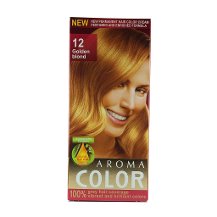 Aroma Color Saç Boyası 12 Altın Sarı