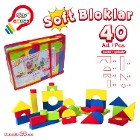 Akar Oyuncak Soft Bloklar 40 Parça