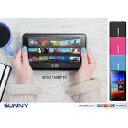 Sunny SN7013K 7'' Tablet-PEMBE-Dört Çekirdek A7 İşlemci+8Gb+1Gb