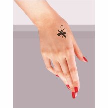 Kelebek Temalı Tattoo Dövme Şablonu Model-5