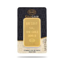 50 gr 999.9 Milyem Saf Gram Külçe Altın