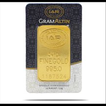 50 gr Gram Külçe Altın