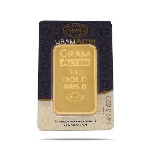 50 gr 24 Ayar Gram Külçe Altın