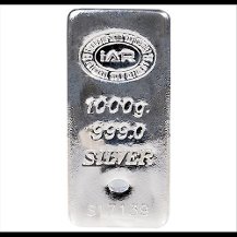1000 gr Gram Külçe Gümüş