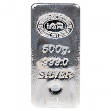 500 gr Gram Külçe Gümüş