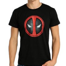 Bant Giyim - Deadpool Siyah Erkek T-shirt Tişört