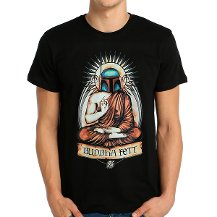 Bant Giyim - Star Wars Boba Fett Siyah Erkek T-shirt Tişört
