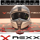 NEXX SX.100 MAT GRI KASK + Sürpriz Hediyeli