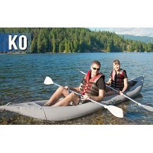 Aqua Marina K0 Leisure Kayak-2 Person-Inflatable Floor